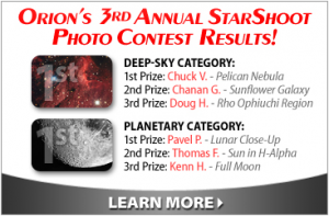 Orion Starshoot Contest 2009 Results